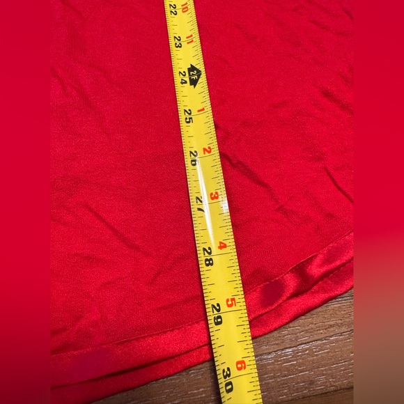 Ellos Bright Red Blouse - Picture 5 of 6